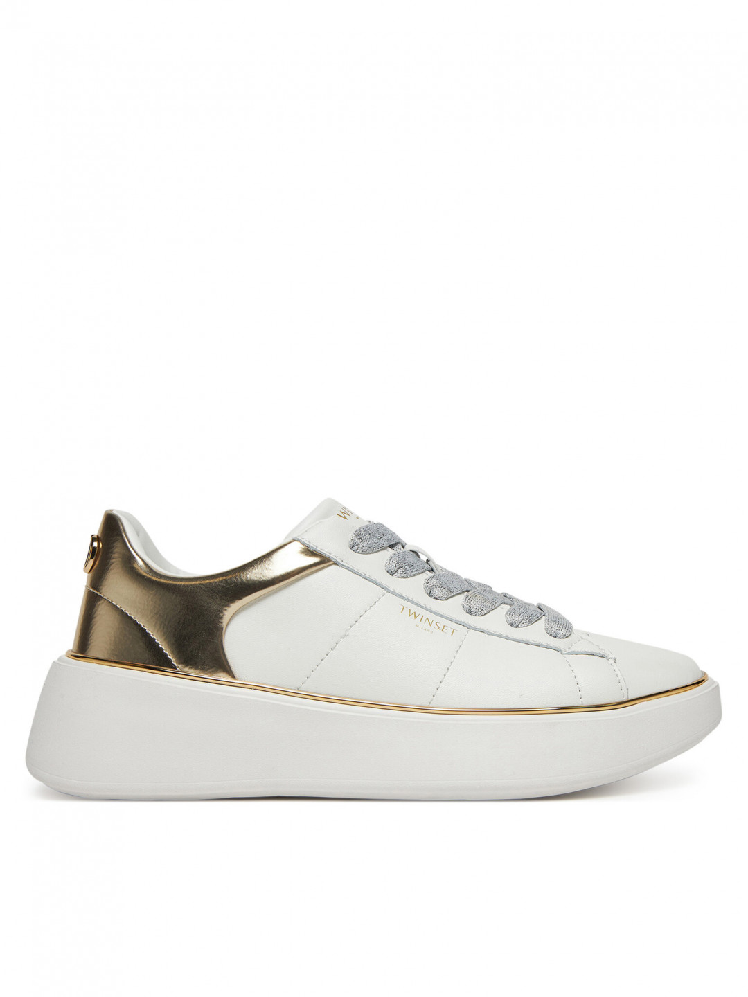 TWINSET Sneakersy 251TCP042 Bílá